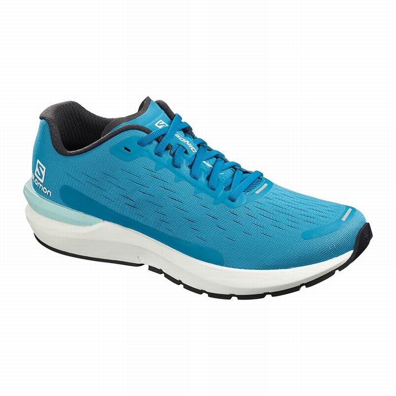 Salomon Israel SONIC 3 BALANCE - Mens Running Shoes - Blue (MAXC-63781)